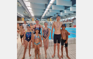 Compétition interne avec l'Avenir Muret Natation