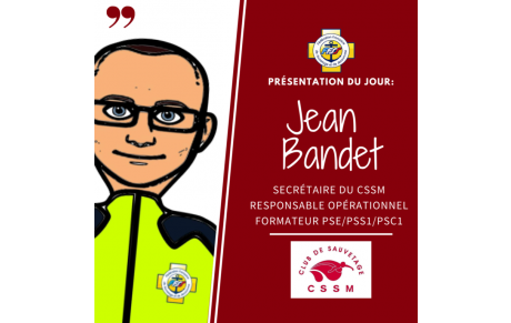 Présentation des membres de l'équipe: Jean Bandet